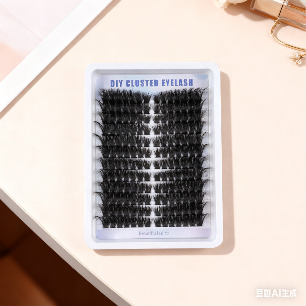 Dachuang Beauty (50D) Handmade Fiber Lashes For Daily & Stage Use