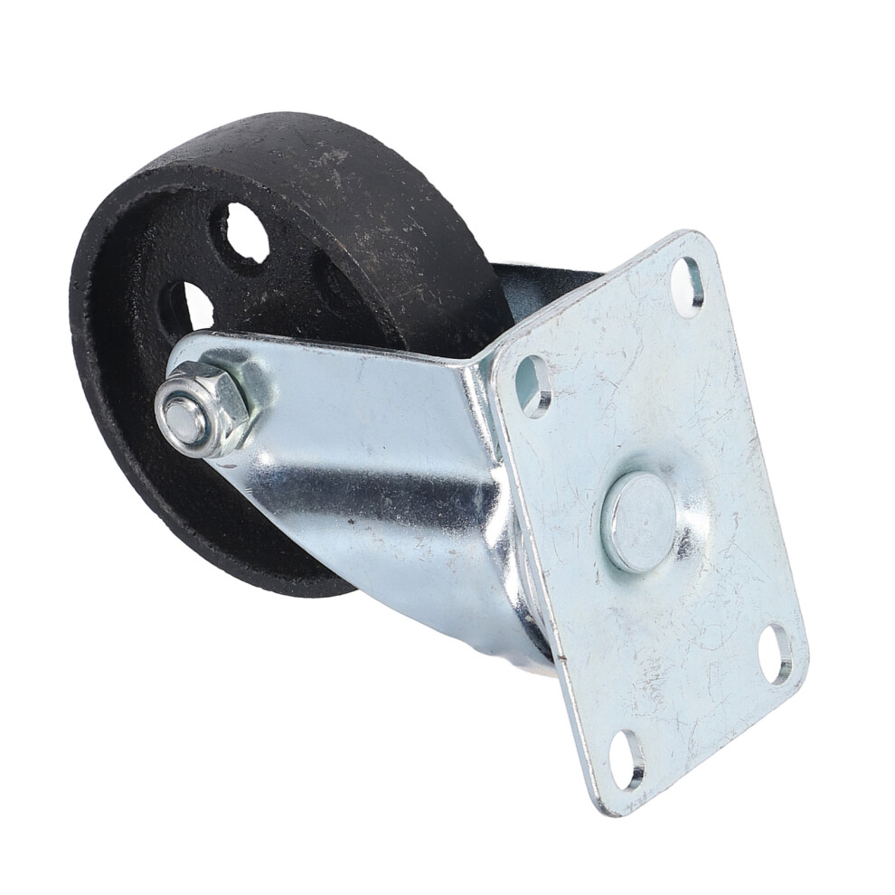 Swivel Caster 3.5in Cast Iron Cart Wheel Dual