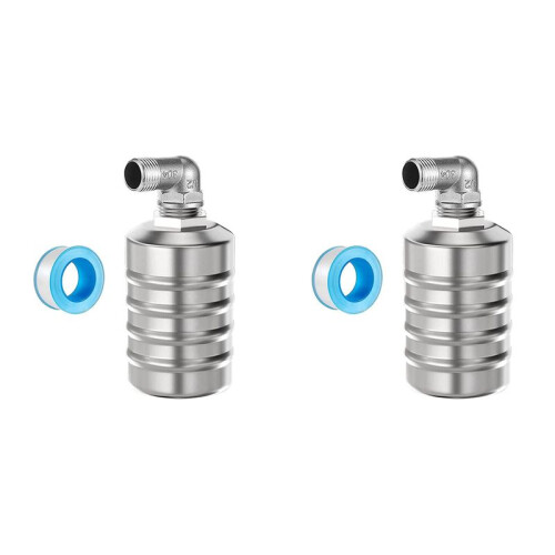 2X 304 Stainless Steel Fully Automatic Water Level Control Float Valve, Automatic Water Level Controller 1