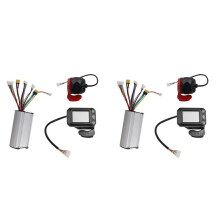 2X 36V 350W Folding Scooter Controller Kit Electric Scooter Controller LCD Display Brake Accelerator Throttle Set