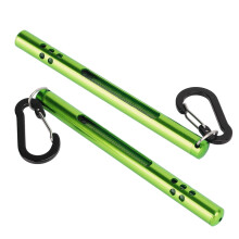 Fly Fishing Water Thermometer, Aluminum Alloy, 0-40, 15cm, Green