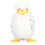 Cute Egg Shell Chicken Alarm Clock - White, ABS, 158g Bedside Decor 11