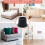 Pack Furniture Risers Preto Bed Risers 2,3 Polegadas, Elevadores de Cama para Sofá, Sofá, Mesa, Extensores Suportam Até 1.300 Libras 4