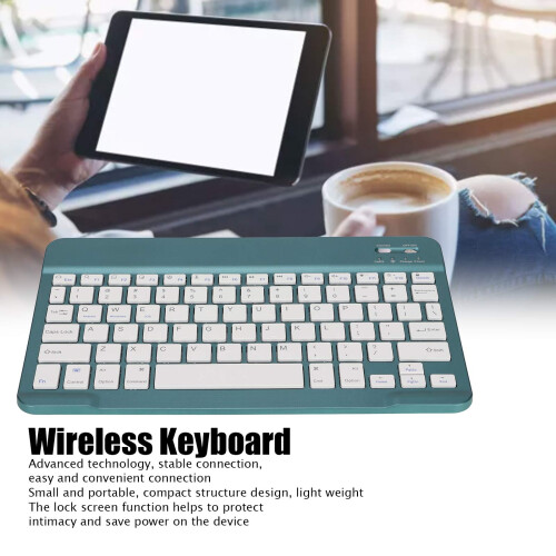 Mini Wireless Keyboard with Lock Screen, 150mAh, Stable BT 3.0 2