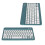 Mini Wireless Keyboard with Lock Screen, 150mAh, Stable BT 3.0 8