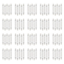 100 Pack R7S 118mm 300W 230V,R7S Halogen Linear Light Bulb, Dimmable Halogen Lamp