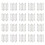 100 Pack R7S 118mm 300W 230V,R7S Halogen Linear Light Bulb, Dimmable Halogen Lamp 1