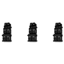 3X Auto Fensterheberschalter Glasheberknopf 35750-T2A-W01 Ersatzteile für  Accord 2013-2017