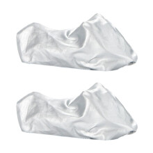 2X Sneeuwscooter Hoes Waterdicht Stof Aanhangwagen Slede Hoes Anti-UV Winter Motorfiets Outdoor Zilver 145X51X48Cm