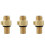 3pcs M18X1.5 Co2 Valve Adaptor Replaceable Transverter Suitable for Soda Machine Replaceable Valve,for  CGA320 1