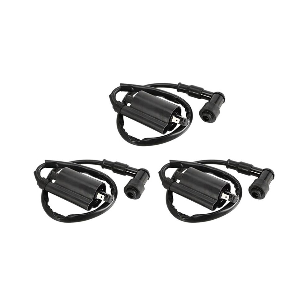 3X Motorcycle Ignition Coils Fits For Gs125 Gn125 Vx250 Virago 1100 Xv1100 Xv-1100 1995-2007 6033420944511
