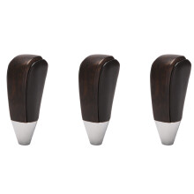 3X Auto Automatik Gang Schalten Knauf Schalthebel Hebel Dunkles Holz für Land LC200 2008 - 2020
