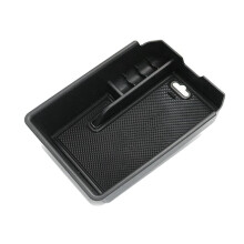 2X Car Central Console Armrest Box Storage Box Pallet Tray Container with Rubber Mat for X3 G01 X4 G02 2018-2021