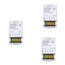 3X Tuya Wifi 30A Relaismodul 85-250V DIY 433MHZ RF Controller SmartLife APP Voice Relay Timer Fernbedienung