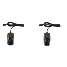 2X Fog Machine Wire Remote Control Portable XLR for 400W 900W Smoke Machine