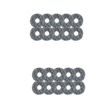 20 Peças Mopping Pads Laváveis Reutilizáveis para  Deebot T10 OMNI/T10 Turbo/X1 Omni/X1 Turbor