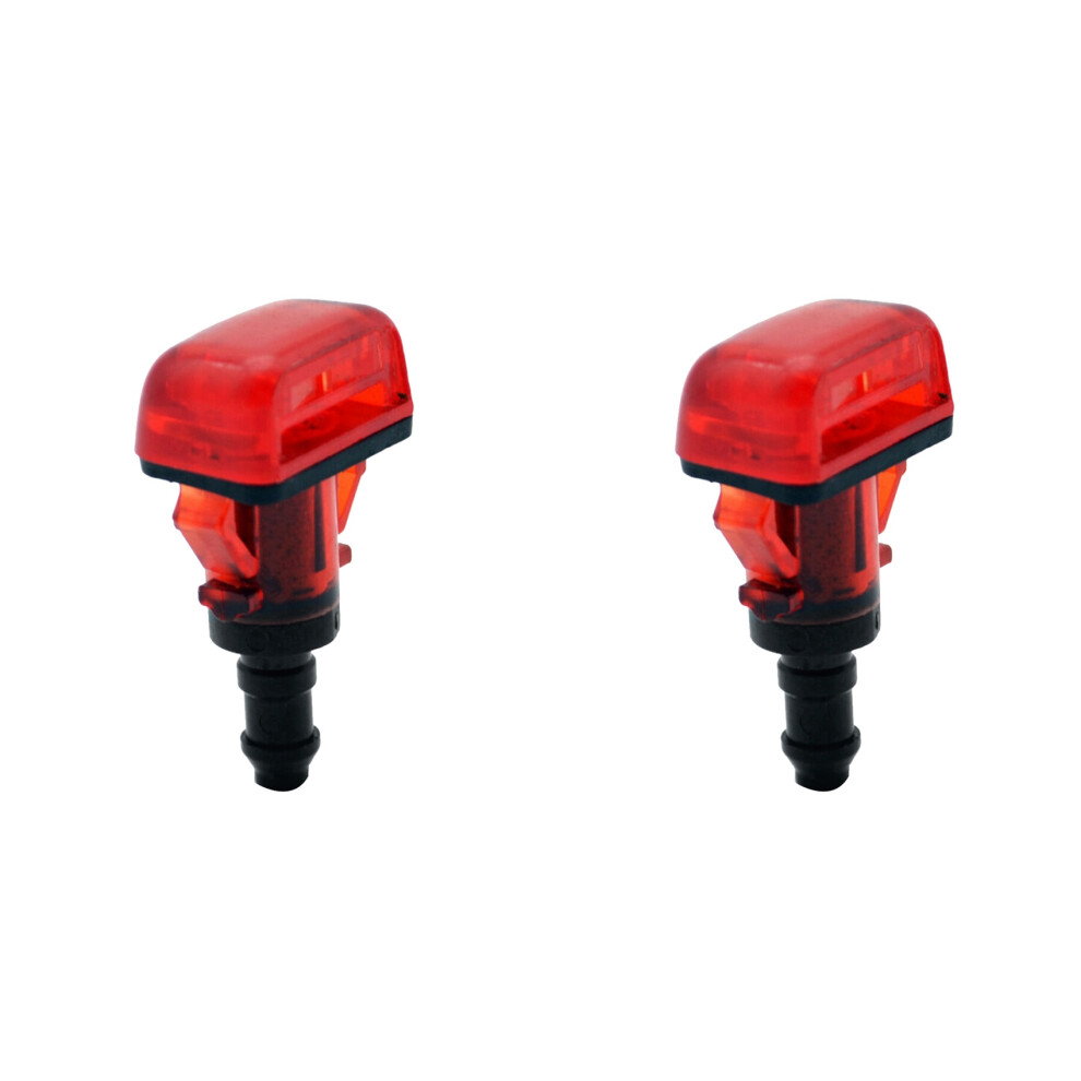 2X 76850-Sza-A01 Car Windshield Washer Nozzles For 2009-2015 Rear Wiper Washer Jet Nozzle 76850Szaa01 4713404089309