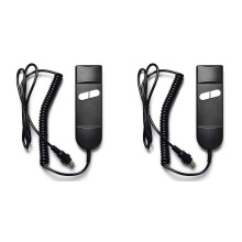 2X Lift Chair Remote Replacement, 5 Pin 2 Button Power Recliner Remote for Okin Limoss Pride - Straight