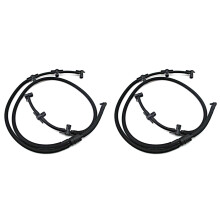 2X pour  A8 A4 A6 4F C6 3.0 TDI Tuyau de Tuyau de Retour de Carburant Ligne de Fuite de Tuyau D'Injecteur de Pétrole Brut 059130218AS 059130218AM