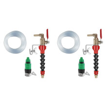 2X Dust Remover Water Sprayer Set for Cutting Machine, Brick Tile Cutting Machine Grinder Kit with Connector