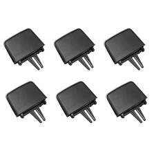 6 Piezas para Serie 3 E90 05-12 Kit de Reparación de Clip de Lengüeta de Salida de Ventilación de Aire Acondicionado Delantero Duradero
