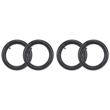 2X 80/65-6 10X2,5 Slangbyte 10 Tums 255X80 Däck med Armbågsventil Förtjockad Breddad