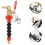 2X Dust Remover Water Sprayer Set for Cutting Machine, Brick Tile Cutting Machine Grinder Kit with Connector 7