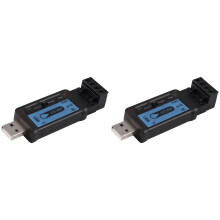 2X CH340 USB to RS232 RS485 Serial Signal Converter Adapter