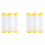 6X 16Oz Inverted Plastic Squeeze Bottles, Refillable Tip Large Valve Dispenser Condiment Squeeze Bottle 1