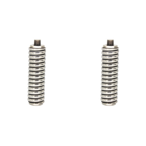 2X Montagem de Mola de Antena SS-3H CB para Montagem de Antena de Rádio CB de Veículo Até 60 Polegadas de Comprimento e 3/8 Polegadas - 24 Fios