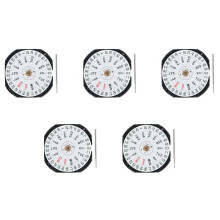 5X Watch Accessories VX33E Movement VX33 Three Pin Double Calendar Window Quartz Movement Without Batteries
