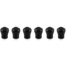 6X Car Manual Leather Gear Shift Knob Gear Handball Lever for Hilux Revo 6 Speed