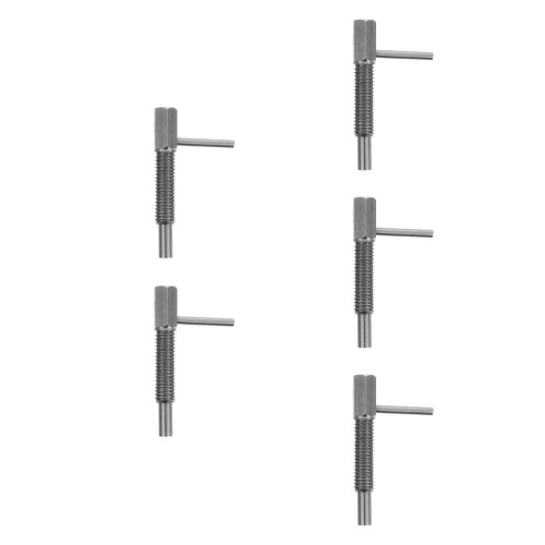 5Pcs Durable Stainless Steel Indexing Lock Plungers Silver Spring Pins