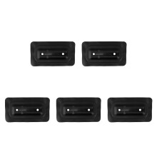 5Pcs PVC Paddleboard Fin Slot Patch Durable Black for Water Sports Use