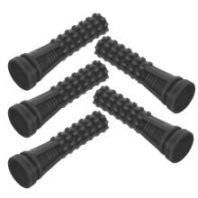 5Pièces Doigts De Plumeur Professionnels Noir Caoutchouc Pour Abattage