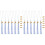 2Sets Afstudeertassels 2023 Polyester Decoratief En Lichtgewicht 1