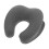 Oreiller Ergonomique En Polyester Gris Pour Et Massage 1
