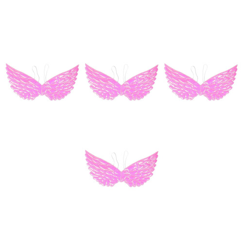 4St Roze Swallow Design Vleugels Polyester Party