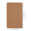 400Pièces Cartes Compactes Kraft Multifonction Pour Notes Et DIY 10