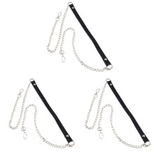 3Stk Metall Schultertaschenkette Langlebig Mode Accessoire