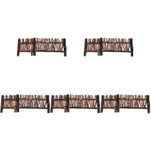 5St Bruin Bamboe Sushi Plate Decor Voor Sashimi En Food Styling