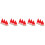 15Pièces Accessoires Illustration Pastèque Rouge PVC Pour Événements 10