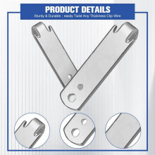 Fence Wire Twist Fence Wire Twister (4PK) Fence Wire Tensioning Tool Twister  Saver Barb Wire Fence Toolser