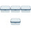 4Pièces Distributeurs De Mouchoirs Bleu, Usage Polyvalent 3