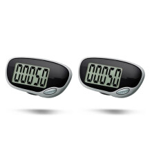 2X Pedometer for Walking, Accurate Pedometer with Display and Belt Clip for Men Women Kids and Elders