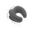 Oreiller Ergonomique En Polyester Gris Pour Et Massage 3