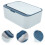 4Pièces Distributeurs De Mouchoirs Bleu, Usage Polyvalent 10