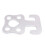 4X Scuba Diving SS Plate Hook con Bungee per Backmount Sidemount BCD E Muta Stagna 6
