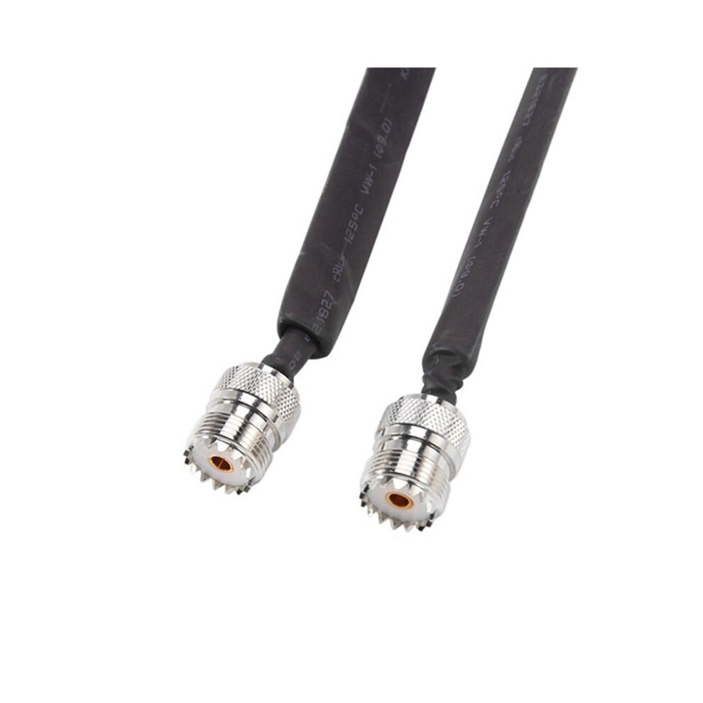 4X Porte/Fenêtre Traversant Câble Coaxial RF Plat SO239 UHF Femelle ...