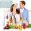 9X 16Oz Inverted Plastic Squeeze Bottles, Refillable Tip Large Valve Dispenser Condiment Squeeze Bottle 4